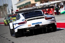 #56 Team Project 1 Porsche 911 RSR: Egidio Perfetti, Larry Ten Voorde, Jorg Bergmeister