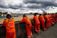 Marshals at Le Mans