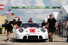 #56 Team Project 1 Porsche 911 RSR – 19 LMGTE Am of Brendan Iribe, Olliver Millroy, Ben Barnicoat