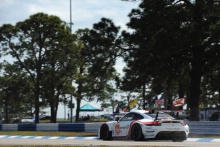 #56 Team Project 1 Porsche 911 RSR – 19 LMGTE Am of Brendan Iribe, Olliver Millroy, Ben Barnicoat