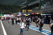 Fuji Speedway pit walk
