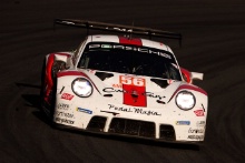 #56 Team Project 1 Porsche 911 RSR â€“ 19 LMGTE Am of Brendan Iribe, Oliver Millroy, Ben Barnicoat