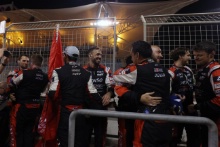 Toyota Gazoo Racing Toyota celebrate winning the World Championship