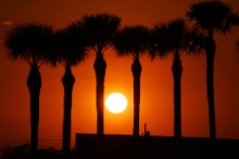 Sunset at Sebring