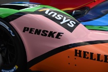 The Porsche Penske Motorsport Team unveil its livery for the 24 Hours of Le Mans