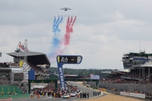 French Air force fly over the grid