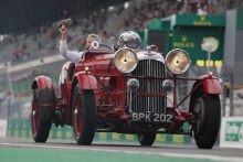 Le Mans Legends parade - Lagonda