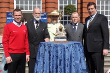 His Royal Highness Prince Michael of Kent, Her Royal Highness Princess Michael of Kent with the RAC Tourist Trophy.