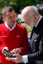 Tom Kristensen (DK) with His Royal Highness Prince Michael of Kent.
