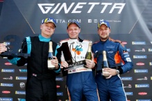 GT5 Am Podium Axel Van Nederveen and Nick Halstead and James Townsend