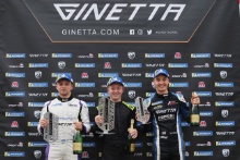 Nat Hodgkiss – Race Car Consultants Ginetta G40 GT5 - Connor Grady – Xentek Motorsport Ginetta G40 GT5 - Will Jenkins – Elite Motorsport Ginetta G40 GT5