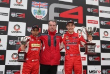 Lanan Champions, Graham Johnson, George Russell (GBR) Lanan Racing BRDC F4, Arjun Maini (IND) Lanan Racing BRDC F4