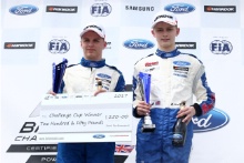 Harry Webb (GBR) Richardson Racing British F4 and Oliver York (GBR) Fortec Motorsports British F4