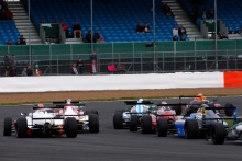 British F4 Race action