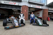 Carter Williams (USA) JHR Developments British F4 and Tommy Foster (GBR) Arden Motorsport British F4