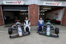 Carter Williams (USA) JHR Developments British F4 and Tommy Foster (GBR) Arden Motorsport British F4