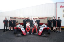 James Higgins (GBR) - Fortec Motorsports and Mika Abrahams (RSA) - Fortec Motorsports