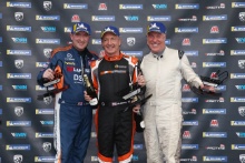Podium Race 2 Ian Duggan / Fox Motorsport Roy Alderslade / W2R Martin Wills / Assetto Motorsport