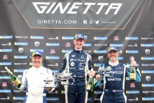 Roy Alderslade - Assetto Motorsport GTA, Toby Trice - SVG Motorsport GTA, Julian Wantling - Assetto Motorsport GTA