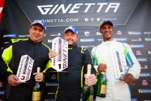 Podium Race 2 Marc Elman – want2race Ginetta G56 GTA  Jon Kearney – want2race Ginetta G56 GTA Ravi Ramyead – want2race Ginetta G56 GTA