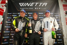 Podium Race 3 Marc Elman – want2race Ginetta G56 GTA John McGuinness - Ginetta G56 GTA Thomas Shelley – want2race Ginetta G56 GTA