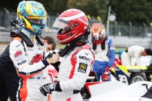 Christian Mansell (AUS) - Carlin BRDC GB3 and Bart Horsten (AUS) – Hitech GP BRDC  GB3