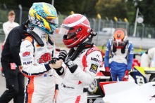 Christian Mansell (AUS) - Carlin BRDC GB3 and Bart Horsten (AUS) – Hitech GP BRDC  GB3