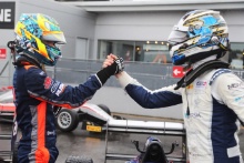 Christian Mansell (AUS) - Carlin BRDC GB3 and Zak O'Sullivan (GBR) - Carlin BRDC GB3