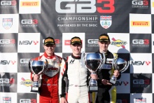 Joel Granfors - Fortec Motorsport GB3 , Luke Browning - Hitech GP GB3, Tom Lebbon - Elite Motorsport GB3
