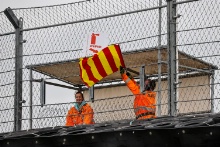 Marshals at Zandvoort Circuit