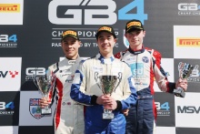 Alex Walker (GBR) - Elite Motorsport GB4 - Nikolas Taylor (MAL/GBR) - Fortec Motorsport GB4 - Tom Mills (GBR) - Kevin Mills Racing GB4