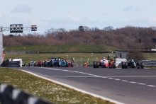 Start - Race 1 - Nikolas Taylor (MAL/GBR) - Fortec Motorsport GB4
