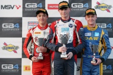Nikolas Taylor (MAL/GBR) - Fortec Motorsport GB4 Tom Mills (GBR) - Kevin Mills Racing GB4 Jarrod Waberski (RSA) - Kevin Mills Racing GB4