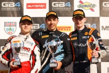 Cooper Webster - Evans GP GB4 Tom Mills - KMR Sport GB4 Liam McNeilly - Fox Motorsport GB4