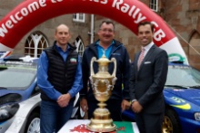 Dayinsure Wales Rally GB preview at Cholmondeley Castle
Ben Taylor, Dennis Ryan and Ken Skates