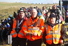 Marshals on the rally