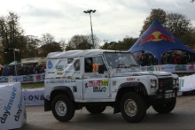 Tyrone Westall / Rob Barr Armed Forces Rally Team Land Rover Wolf XD