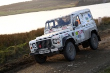 Ben de Ronde / Scott Quinn Armed Forces Rally Team Land Rover Wolf XD