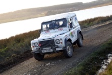 Tyrone Westall / Rob Barr Armed Forces Rally Team Land Rover Wolf XD