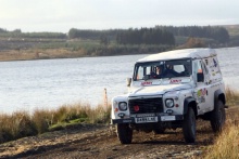 Alan Paramore / James Sunderland Armed Forces Rally Team Land Rover Wolf XD
