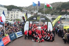 Wales Rally GB  Podium