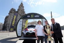 2019 Wales Rally GB Liverpool Launch
Tom Williams, Osian Pryce and Rhys Yates