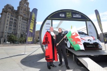 2019 Wales Rally GB Liverpool Launch
Peter Brennan - Mayor of Liverpool and Louise Emery - Conwy
