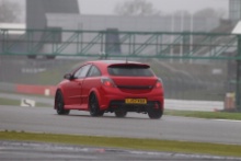Vauxhall Astra VXR red