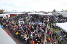 Fans at Daytona Speedway