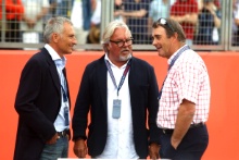 Riccardo Patrese, Keke Rosberg and Nigel Mansell