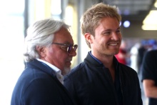 Keke Rosberg and Nico Rosberg