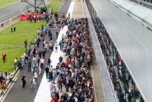 Crowds at Silverstone