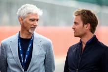 Damon Hill (GBR) and Nico Rosberg (GER)