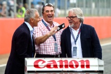 Riccardo Patrese (ITA), Nigel Mansell (GBR) and Keke Rosberg (FIN)